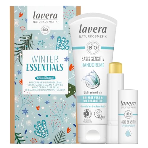 lavera Geschenkset - Winter Essentials - Handcreme & Lippenbalsam - Naturkosmetik - vegan lavera Geschenkset - Winter Essentials - Handcreme & Lippenbalsam - Naturkosmetik - vegan von lavera