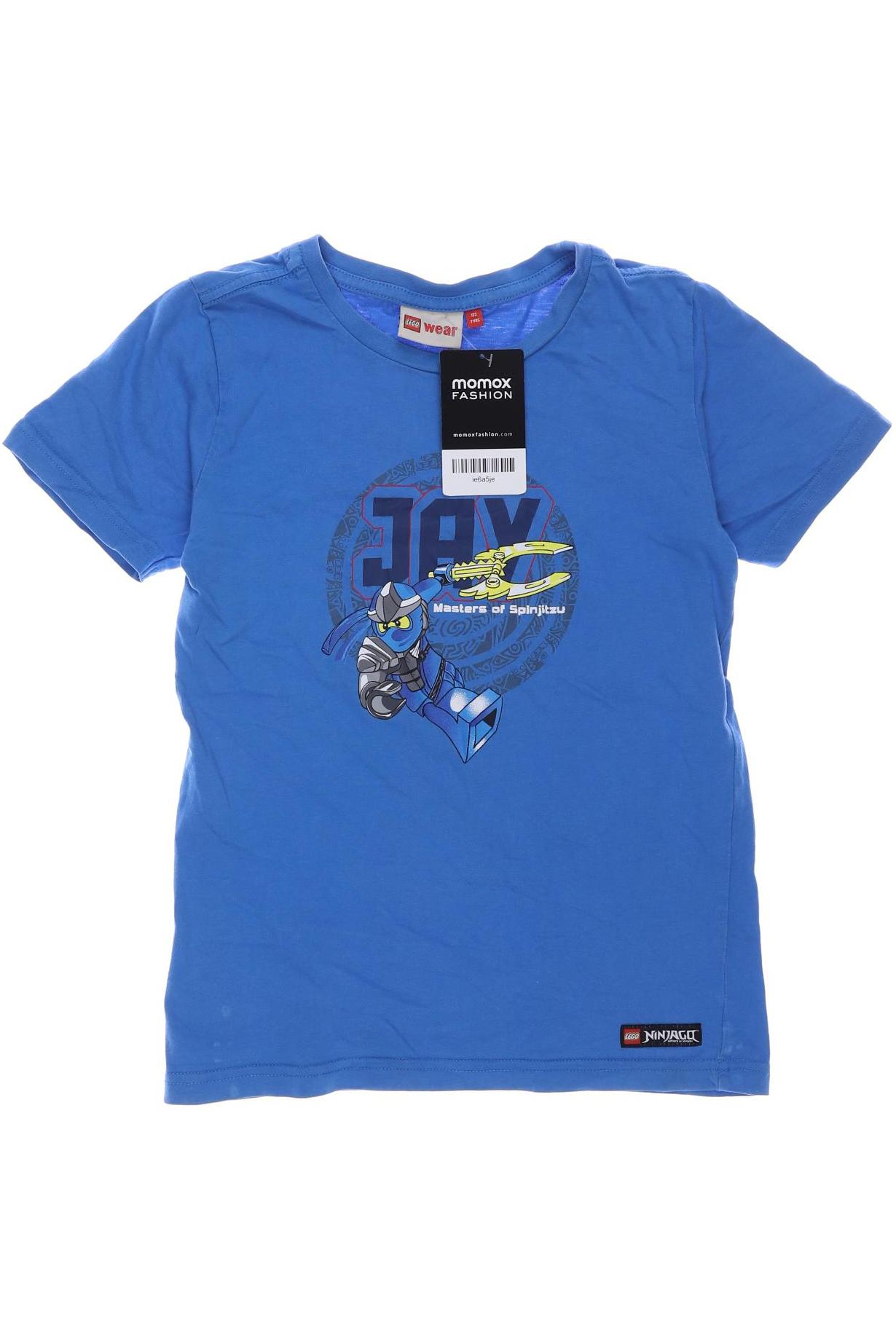 Lego Wear Herren T-Shirt, blau, Gr. 122 von lego wear