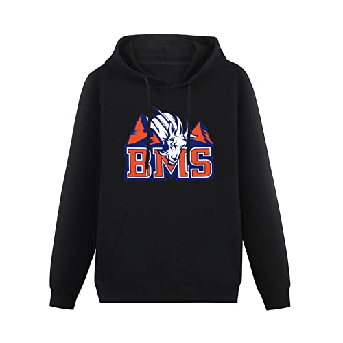 DIY Blue Mountain State Hoodies Long Sleeve Pullover Loose Hoody Sweatershirt Black XXL von lelei