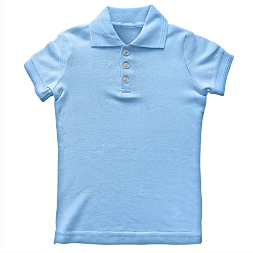 lepni.me Premium Schuluniform für Kinder | Einfarbiges Kind Poloshirt mit Kurzen Ärmeln | Baumwolle Alltagsoutfit für Jungen oder Mädchen von lepni.me