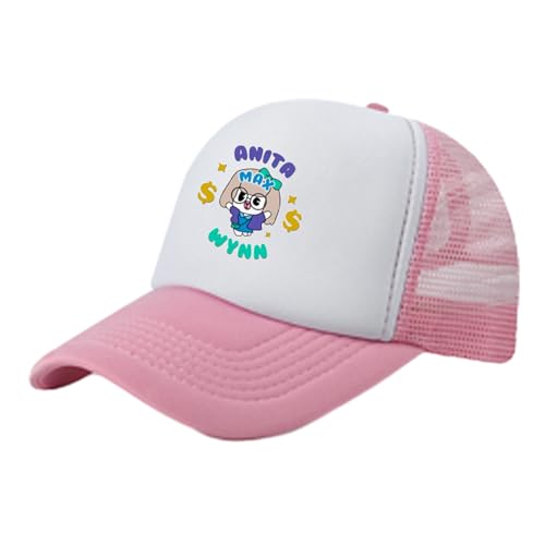 Anita Max Wynns Hut | Ich Brauche einen Max Win. Lustige Trucker-Mützen | Modische Joke Mesh Snapback Cap | Trendige Baseballcaps für Damen und Herren von leryveo