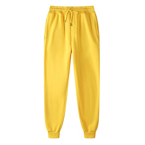 liaddkv Sporthose Herren Lang Weites Bein, Jogginghose Baumwolle Locker Freizeithose Hippie Hose Winter Thermohose Warme Winterhose Isolierte Schneehose Atmungsaktiv Trainingshose Radfahren Sweathose von liaddkv