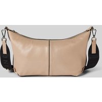 LIEBESKIND BERLIN Lederhandtasche mit Label-Prägung Modell 'Paris' in Taupe, Größe One Size von liebeskind berlin