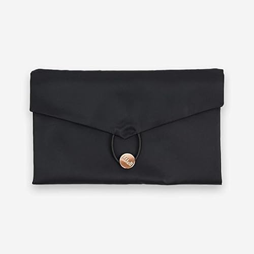 lilibell Daily Daisy - Wickeltasche Wickelclutch Windeltasche für Unterwegs in der eigenen Handtasche (Schwarz) von lilibell