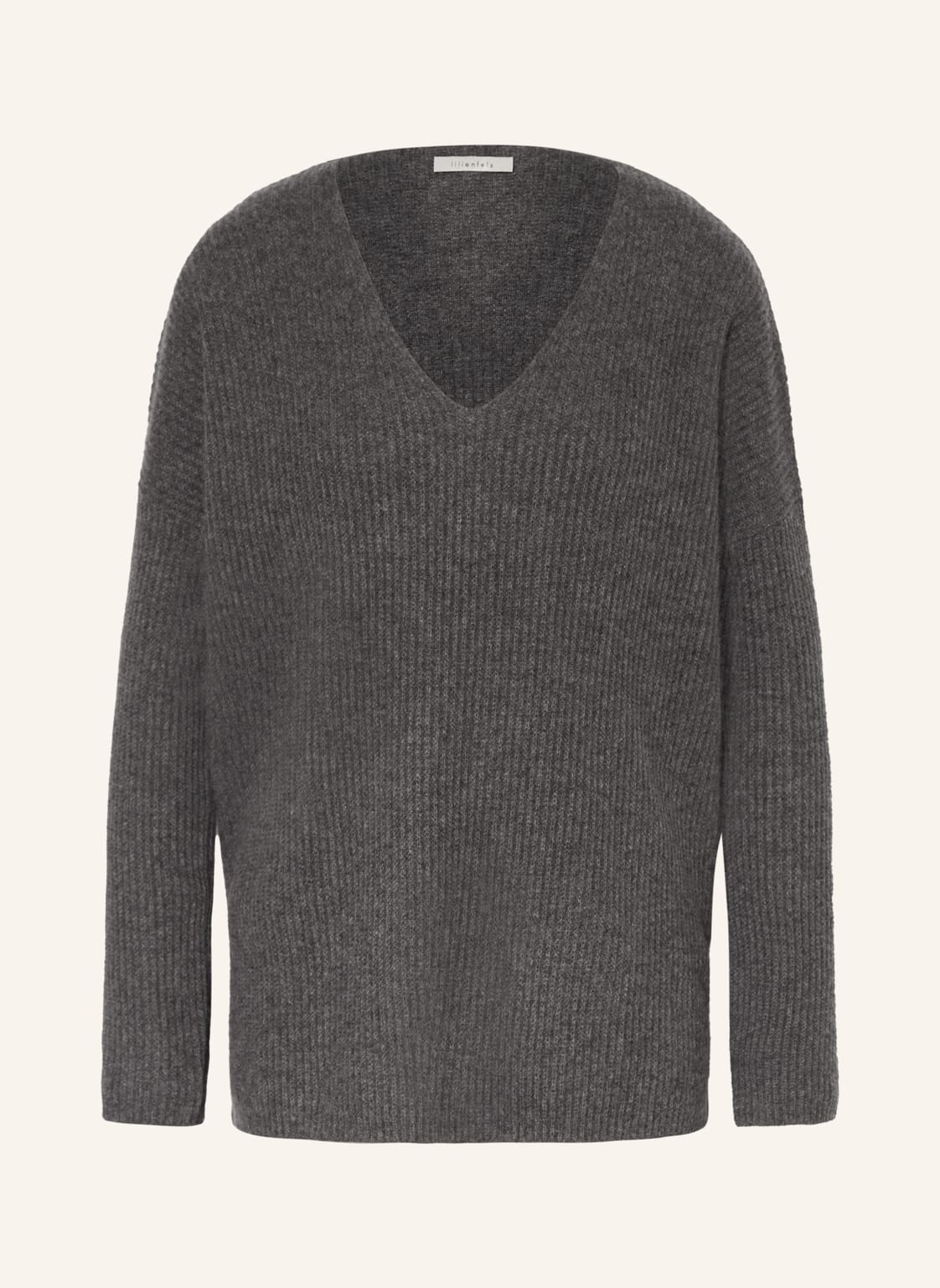 Lilienfels Cashmere-Pullover grau Lilienfels Cashmere-Pullover grau von lilienfels