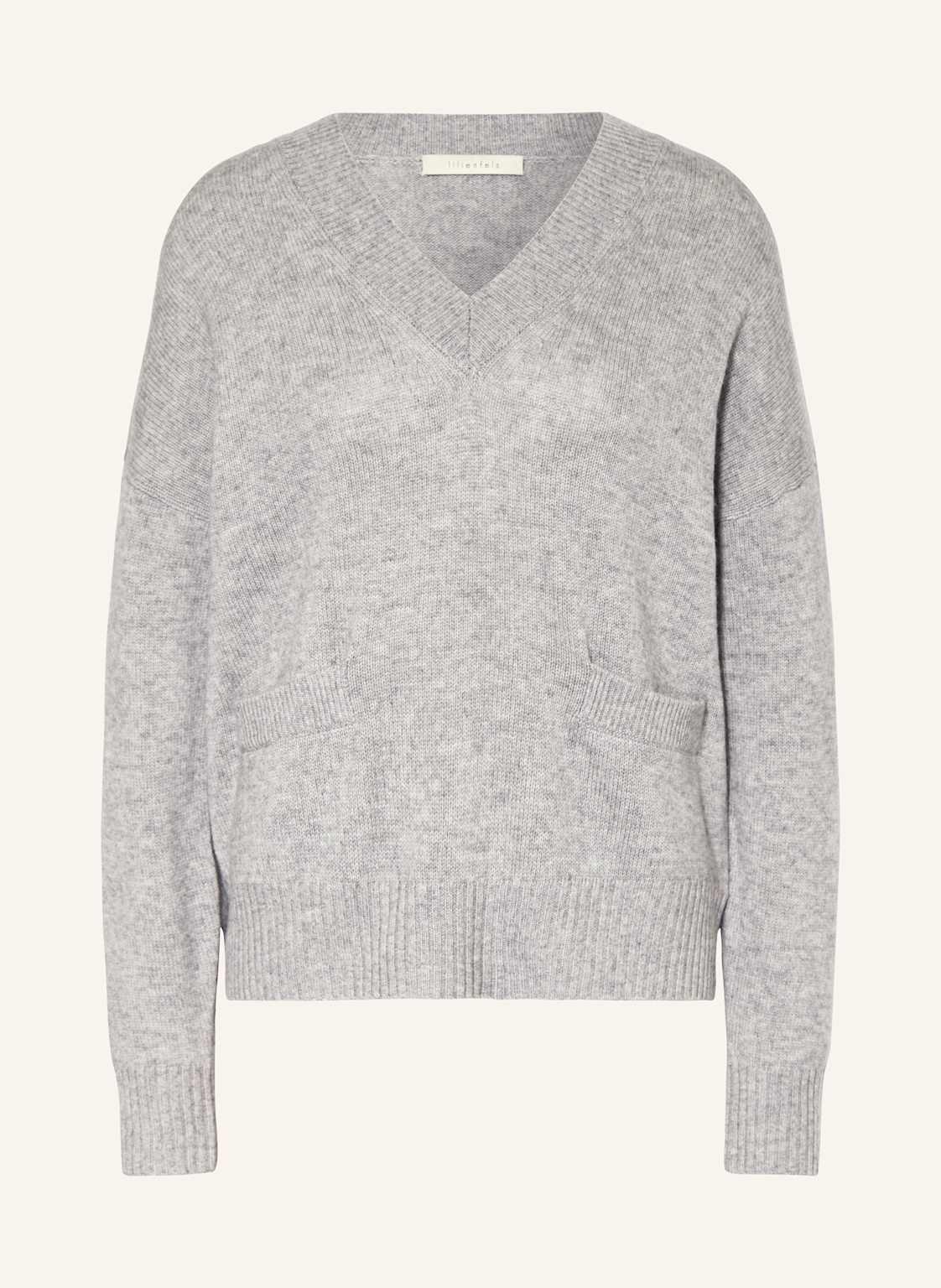 Lilienfels Pullover Mit Cashmere grau Lilienfels Pullover Mit Cashmere grau von lilienfels