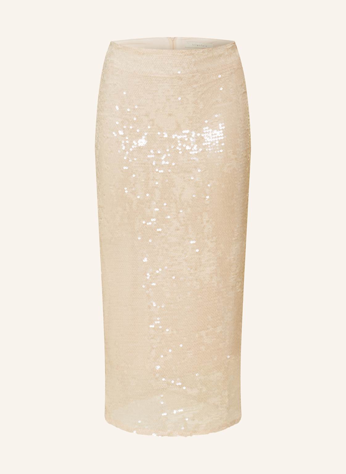Lilienfels Rock Mit Pailletten beige Lilienfels Rock Mit Pailletten beige von lilienfels
