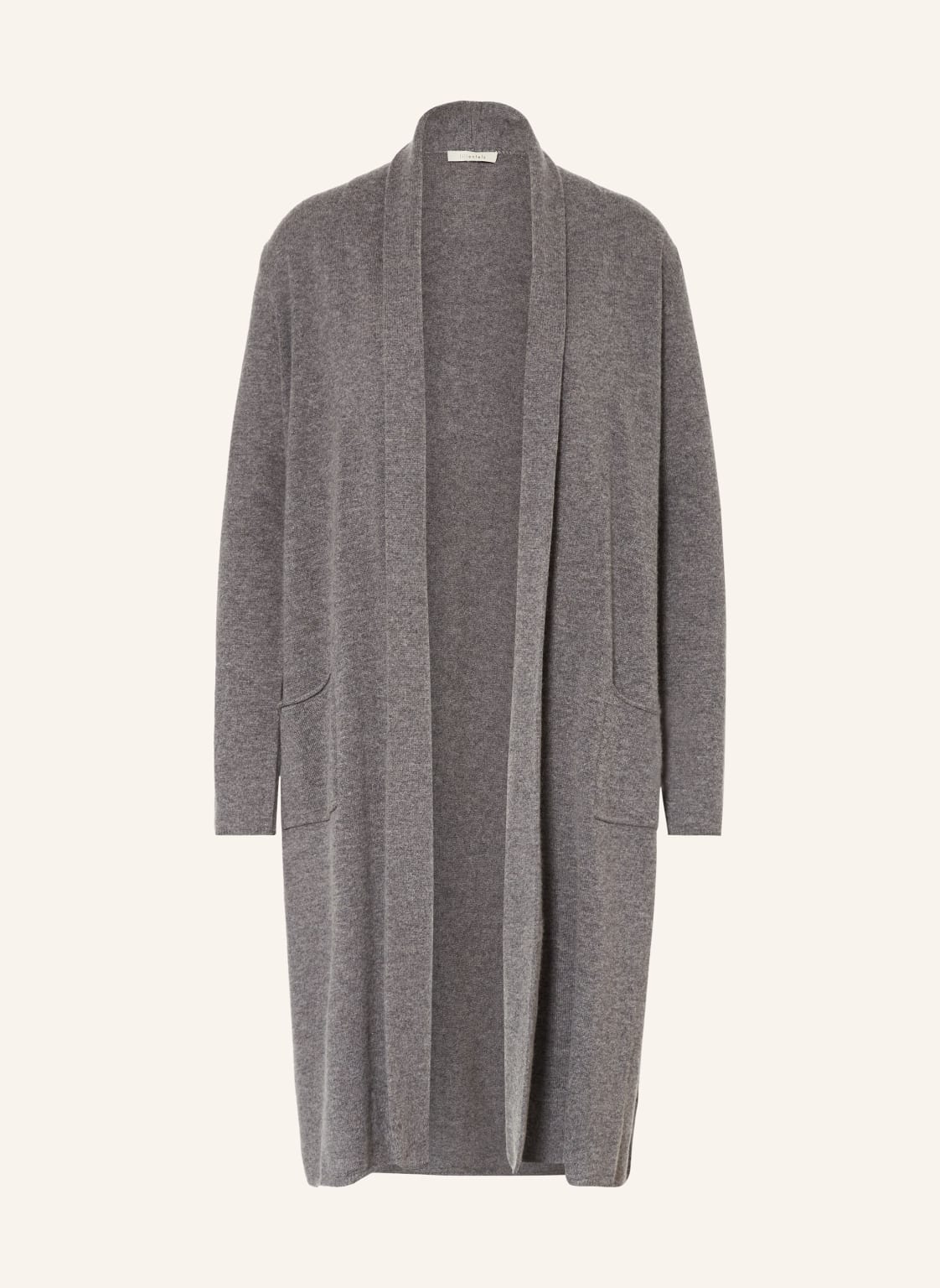 Lilienfels Strickhülle Mit Cashmere grau Lilienfels Strickhülle Mit Cashmere grau von lilienfels