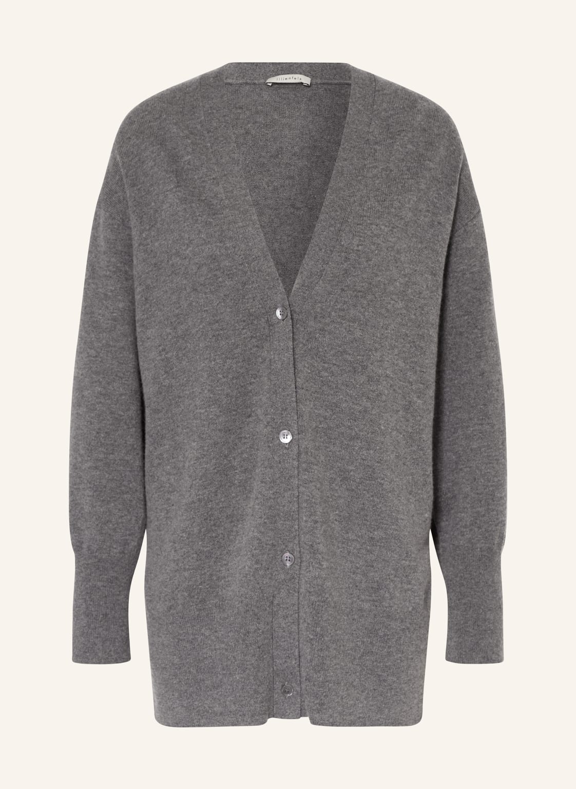 Lilienfels Strickjacke Mit Cashmere grau Lilienfels Strickjacke Mit Cashmere grau von lilienfels