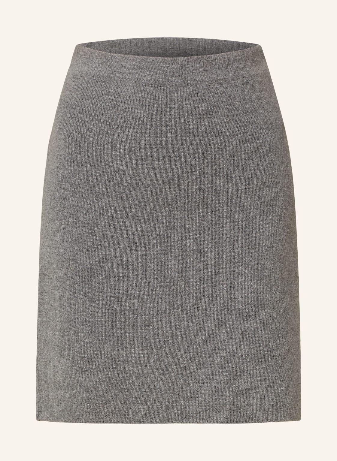 Lilienfels Strickrock Mit Cashmere grau Lilienfels Strickrock Mit Cashmere grau von lilienfels