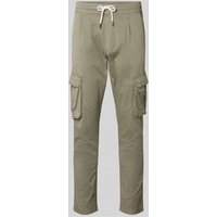 Lindbergh Cargohose mit elastischem Bund in Khaki, Größe S Lindbergh Cargohose mit elastischem Bund in Khaki, Größe S von lindbergh