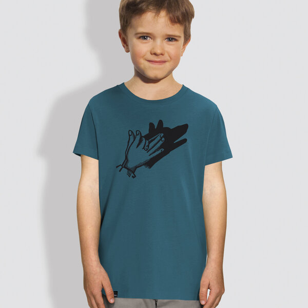 little kiwi Kinder T-Shirt, "Schattenspiel" von little kiwi