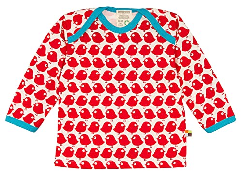 Loud + Proud Unisex - Baby Sweatshirt 205, Gr. 62/68, Rot (tomato) von loud + proud