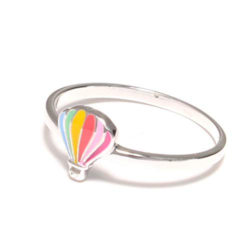 Kinderring mit Heißluftballon aus 925 Sterling Silber von loveyourdiamonds