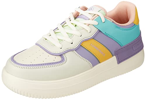 Lumberjack Damen Freya Oxford-Schuh, White Violet Orange, 37 EU von lumberjack