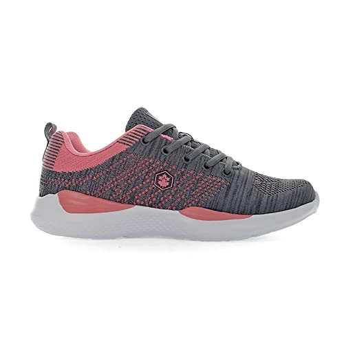 Lumberjack Damen walky Gymnastikschuh, Dk Grey Pink, 36 EU von lumberjack