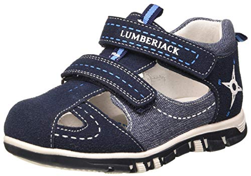 Lumberjack Jungen Billy Geschlossene Sandalen, Blau (Navy Blue Cc001) von lumberjack