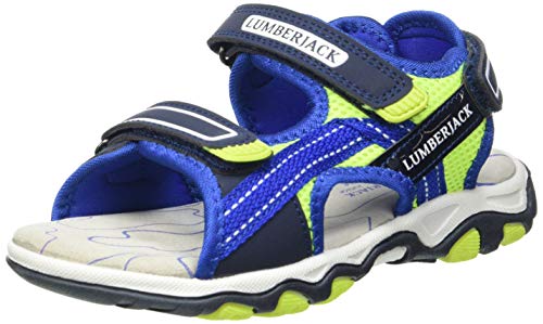 Lumberjack LEVI Sandale, Blue Acid Green, 34 EU von lumberjack