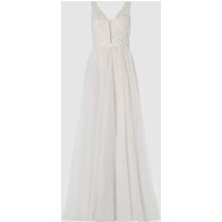 Luxuar Brautkleid mit Zierbesatz in Offwhite, Größe 34 Luxuar Brautkleid mit Zierbesatz in Offwhite, Größe 34 von luxuar