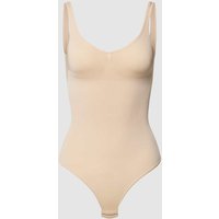 Magic Bodyfashion Body aus nahtlosem Gewebe mit Shape-Effekt in Beige, Größe XXL von magic bodyfashion