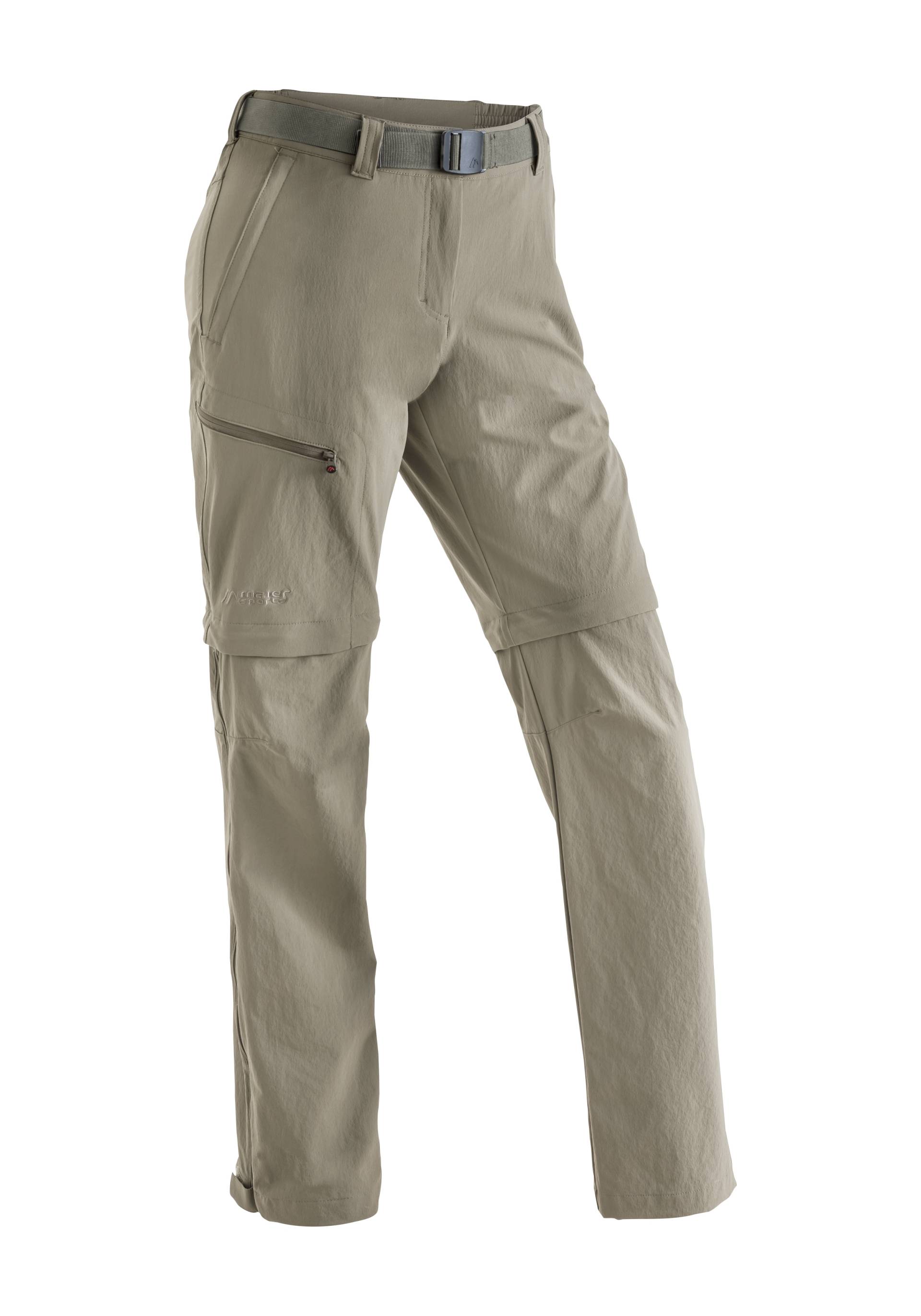 Maier Sports Funktionshose "Nata", Damen Wanderhose, zipp-off Outdoor-Hose, 3 Taschen, Regular Fit von maier sports