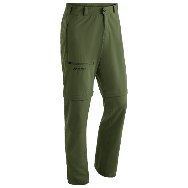 Maier Sports - Latit Zip - Zip-Off-Hose Gr 58 - Regular oliv von maier sports