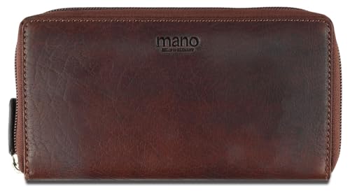 mano Don Simon - Geldbörse 12cc 19 cm braun von mano