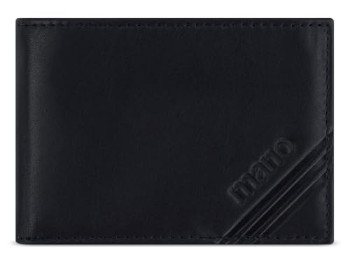 mano Don Antonio RFID Mini Purse Black von mano