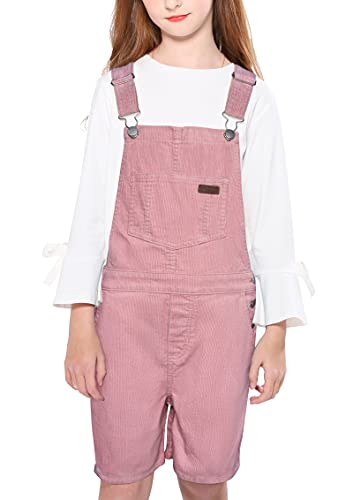 maoo garden Mädchen Denim Lätzchen Overall Leichtgewicht Jumpsuit Baumwolle gewaschen Jeans Verstellbare Träger Rosa 5-6Y maoo garden Mädchen Denim Lätzchen Overall Leichtgewicht Jumpsuit Baumwolle gewaschen Jeans Verstellbare Träger Rosa 5-6Y von maoo garden