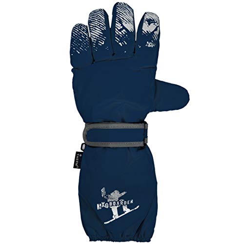 maximo Thermo Fingerhandschuh Lange Stulpe Marine (Gr 4) von maximo