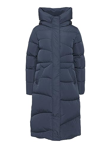 mazine Damen Langmantel Wanda Coat - night blue - Größe L von mazine