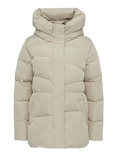 mazine Damen Winterjacke Wanda Jacket - light taupe - Größe XL von mazine