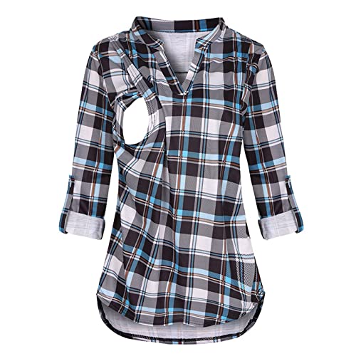 meiodtion Damen Umstands Tshirt Damen Stillzeit Lang Ärmel Stillpullover Baumwolle Stillen Stillpulli Sweatshirt Still Shirts Damen für Schwangerschaft Basic Stillzeit Umstandsmode Stillshirts meiodtion Damen Umstands Tshirt Damen Stillzeit Lang Ärmel Stillpullover Baumwolle Stillen Stillpulli Sweatshirt Still Shirts Damen für Schwangerschaft Basic Stillzeit Umstandsmode Stillshirts von meiodtion