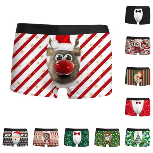 meiodtion Herren Weihnachten Boxer Shorts Christmas Motiv Boxershorts Lustig Unterwäsche Männergeschenke Weihnachtsmann Kostüm Nikolaus Geschenk für Männer Herren Slips Boxershorts Weihnachten meiodtion Herren Weihnachten Boxer Shorts Christmas Motiv Boxershorts Lustig Unterwäsche Männergeschenke Weihnachtsmann Kostüm Nikolaus Geschenk für Männer Herren Slips Boxershorts Weihnachten von meiodtion