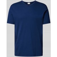 Mey T-Shirt mit V-Ausschnitt in Blau, Größe L von mey