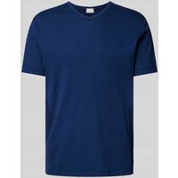 Mey T-Shirt mit V-Ausschnitt in Blau, Größe S von mey