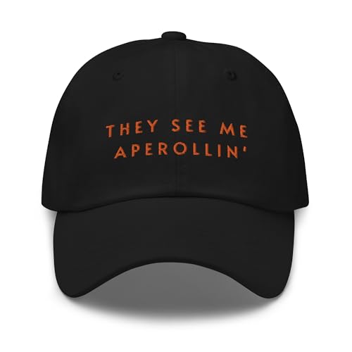 They See me aperollin' Cap Schwarz von mf. MINIMAL FASHION