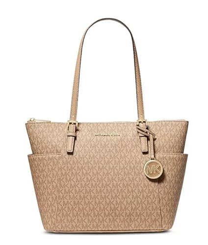 michael michael kors Jet Set Item East/West Top Zip Tote (camel/camel, One Size) von michael michael kors