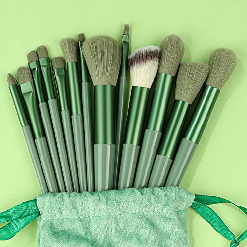 n/a 13 STÜCKE Weiche Make-up Pinsel Set Kosmetik Kit Foundation Blush Powder Lidschatten Blending Make Up Pinsel Frauen Beauty Tools (Color : A) von mifdojz