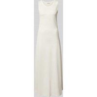 Milano Italy Jerseykleid in unifarbenem Design in Offwhite, Größe XS Milano Italy Jerseykleid in unifarbenem Design in Offwhite, Größe XS von milano italy