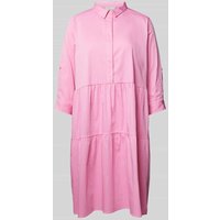 Milano Italy Knielanges Kleid im Stufen-Look in Pink, Größe 44 Milano Italy Knielanges Kleid im Stufen-Look in Pink, Größe 44 von milano italy