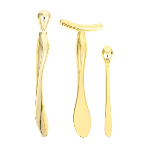 3st Augencremestift Augencremelöffel Gesichtscreme Für Augencreme Gesichts- Handcreme Kratzbrett Cremespatel Schönheitszubehör Creme- -tool Zinklegierung Golden minkissy 3st Augencremestift Augencremelöffel Gesichtscreme Für Augencreme Gesichts- Handcreme Kratzbrett Cremespatel Schönheitszubehör Creme- -tool Zinklegierung Golden minkissy von minkissy