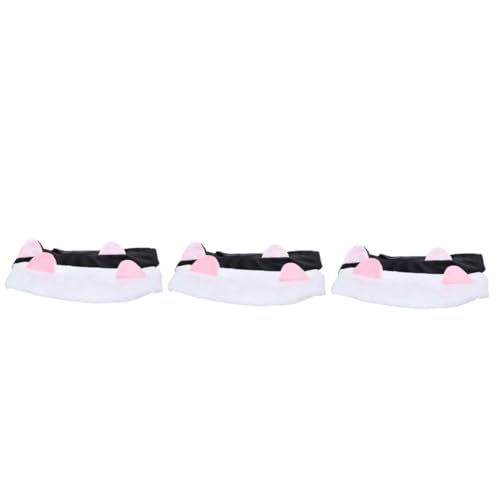 6 Stk haarband mit ohren haarreif mit ohren Gesichtsreinigung Haarband Bequemes Haarband Haarbänder Make-up-Stirnband Stirnband-Dekor kinder haarband Sport Schal schmücken von minkissy