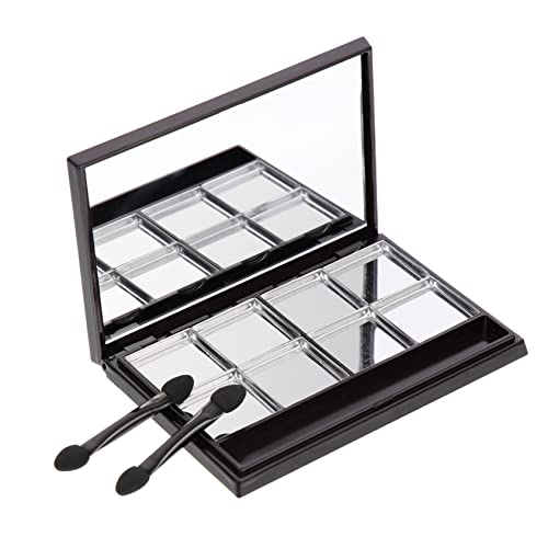 1 Set Leere Lidschatten Box Leere Lippenstift Make up Palette Kosmetik Organizer Lidschatten Einfarbig Leere Kosmetik Fall Zusammengebaut Make-up Palette Reise, von minkissy