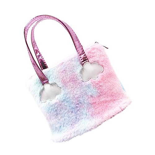 minkissy 1stk Handtasche Tier-umhängetaschen Achseltasche Einhorn Tragetaschen Cartoon-umhängetasche Einhorn Schultertasche Einhorn Umhängetasche Polyester Kind Eimertasche Eine Schulter von minkissy