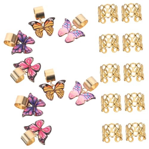 minkissy 18 Stk Gefürchteter Schmetterlings-haarschmuck Ergonomische Häkelnadeln Binden Stifte Bausatz Haken Perlen Flechten Zubehör Pferdeschwanz Stutzenhalter Haardekoration Zinklegierung minkissy 18 Stk Gefürchteter Schmetterlings-haarschmuck Ergonomische Häkelnadeln Binden Stifte Bausatz Haken Perlen Flechten Zubehör Pferdeschwanz Stutzenhalter Haardekoration Zinklegierung von minkissy