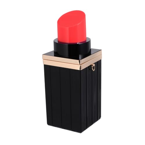 minkissy 1Stück Lippenstift für Damen Clutch mit Kette Kleine Abendtasche mit Großem Fassungsvermögen für Geld Schlüssel für Partys Besondere Anlässe minkissy 1Stück Lippenstift für Damen Clutch mit Kette Kleine Abendtasche mit Großem Fassungsvermögen für Geld Schlüssel für Partys Besondere Anlässe von minkissy