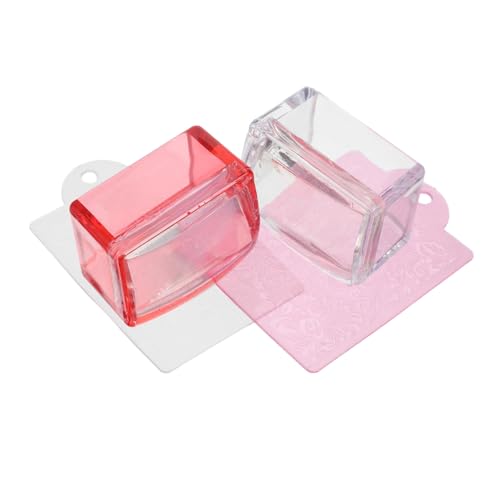 minkissy 2 Stück Nagelstempel Salon-Nagelstampfer Tools für Nageldekoration Nagelprägeplatte Stempel für Nageltransfer Stamper für Nagelkunst DIY-Maniküre-Werkzeug DIY Nagelstampfer Plastik minkissy 2 Stück Nagelstempel Salon-Nagelstampfer Tools für Nageldekoration Nagelprägeplatte Stempel für Nageltransfer Stamper für Nagelkunst DIY-Maniküre-Werkzeug DIY Nagelstampfer Plastik von minkissy