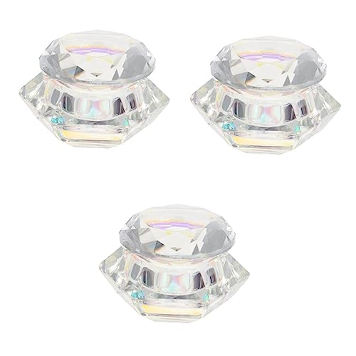 3st Nail Art Kristallbecher Kerzenständer Kerzenhalter Weiß Tablett Maniküre von minkissy