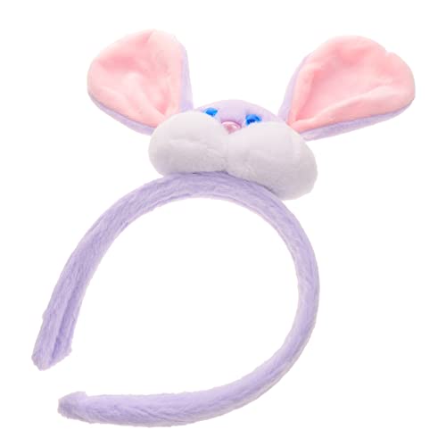 minkissy Kaninchen Stirnband Deko Kaninchen Silvester Party Supplies 2023 Hasenohr Stirnband Party Stirnband Kaninchen Haarband 2023 Neujahr Stirnband Plüsch Bunny Stirnband Niedlich Stoff Herren von minkissy